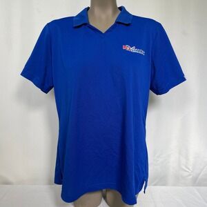 PetSmart Royal Blue Work Uniform Collared Polo Shirt Women's MEDIUM